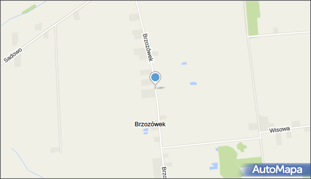 Brzozówek, Brzozówek, mapa Brzozówek