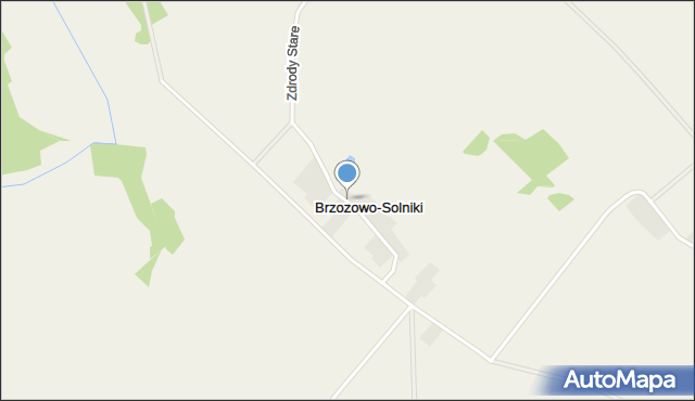 Brzozowo-Solniki, Brzozowo-Solniki, mapa Brzozowo-Solniki