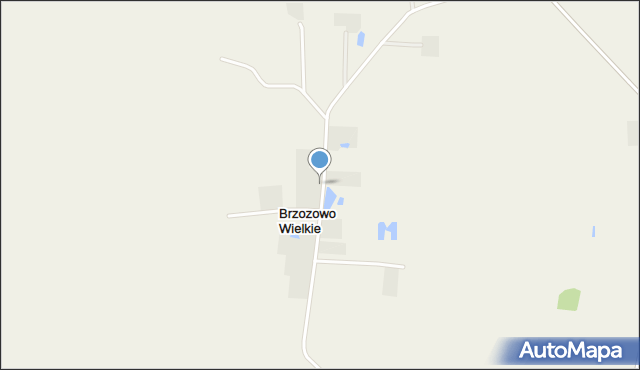 Brzozowo Wielkie, Brzozowo Wielkie, mapa Brzozowo Wielkie