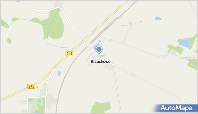 Brzuchowo, Brzuchowo, mapa Brzuchowo