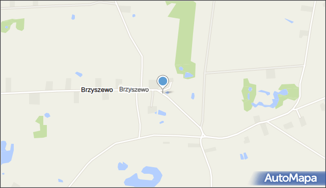 Brzyszewo, Brzyszewo, mapa Brzyszewo