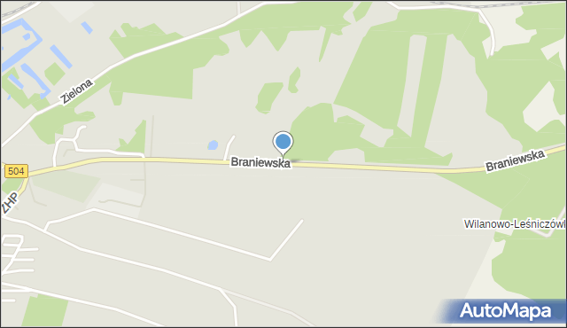 Frombork, Braniewska, mapa Frombork