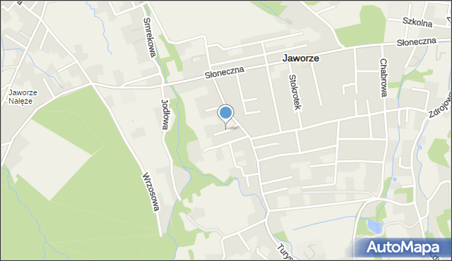 Jaworze powiat bielski, Bratków, mapa Jaworze powiat bielski