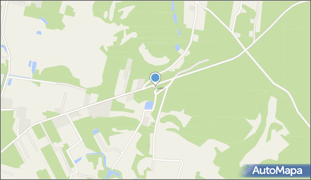 Joniec, Brzozów, mapa Joniec