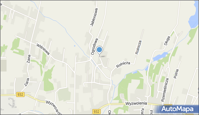 Marklowice, Brzozowa, mapa Marklowice