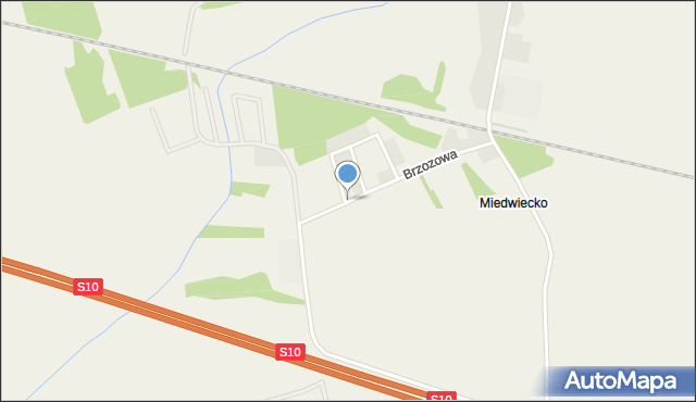 Morzyczyn gmina Kobylanka, Brzozowa, mapa Morzyczyn gmina Kobylanka