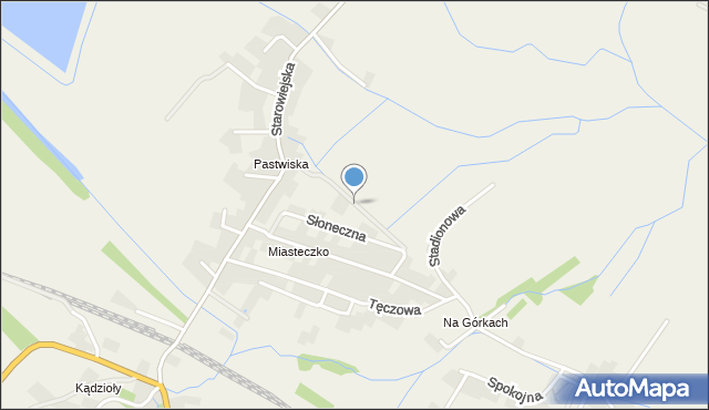 Ryczów gmina Spytkowice, Brzozowa, mapa Ryczów gmina Spytkowice