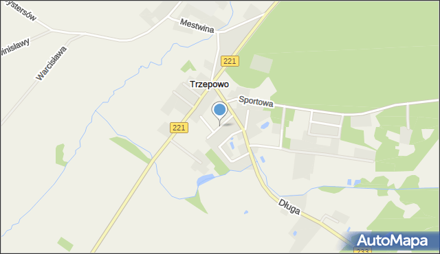 Borowina gmina Przywidz, Bursztynowa, mapa Borowina gmina Przywidz