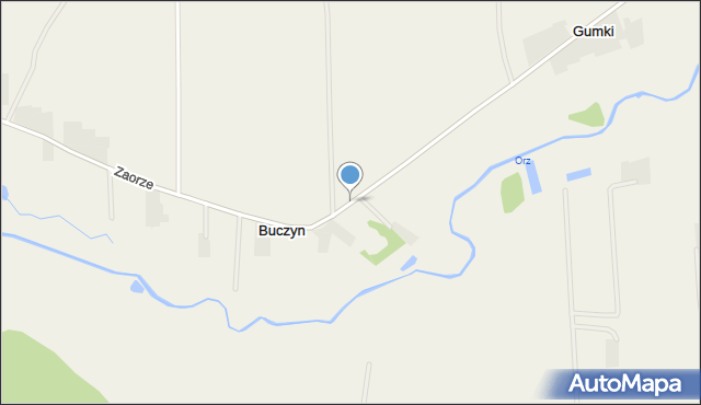 Buczyn, Buczyn, mapa Buczyn