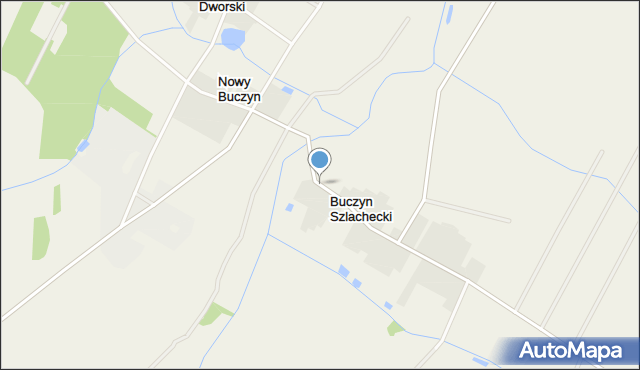 Buczyn Szlachecki, Buczyn Szlachecki, mapa Buczyn Szlachecki