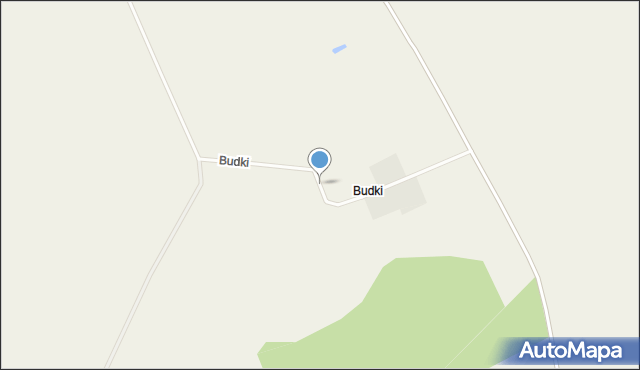 Budki gmina Rychliki, Budki, mapa Budki gmina Rychliki