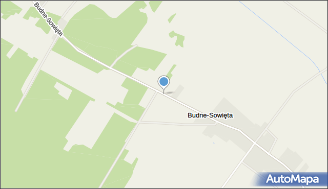 Budne-Sowięta, Budne-Sowięta, mapa Budne-Sowięta