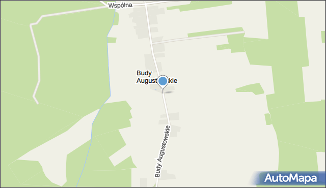 Budy Augustowskie, Budy Augustowskie, mapa Budy Augustowskie