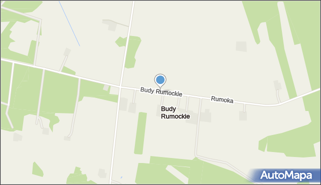 Budy Rumockie, Budy Rumockie, mapa Budy Rumockie