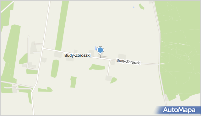 Budy-Zbroszki, Budy-Zbroszki, mapa Budy-Zbroszki