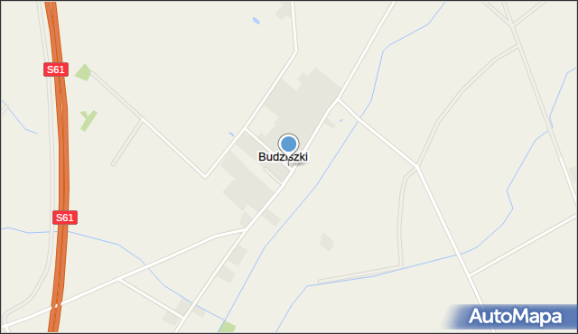 Budziszki, Budziszki, mapa Budziszki