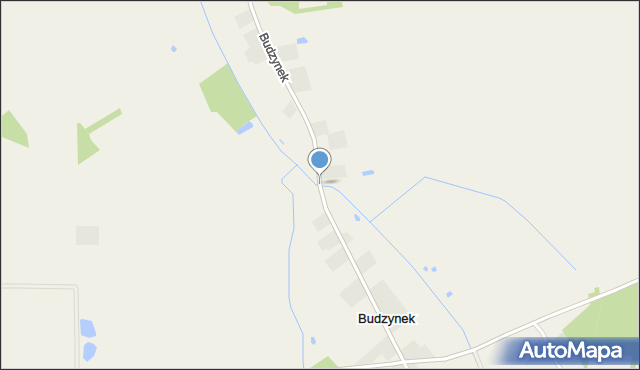 Budzynek, Budzynek, mapa Budzynek