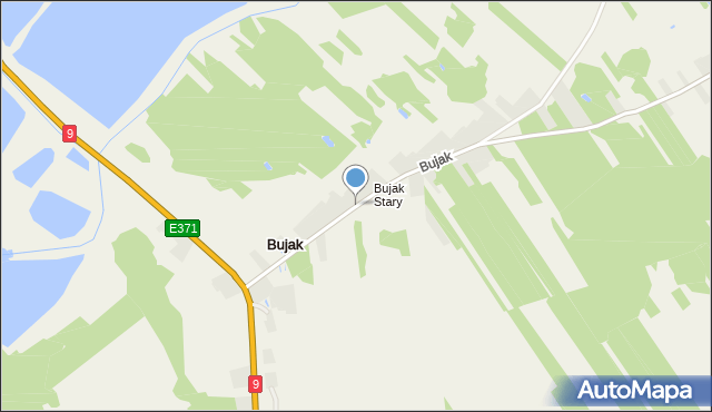 Bujak, Bujak, mapa Bujak