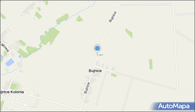 Bujnice, Bujnice, mapa Bujnice