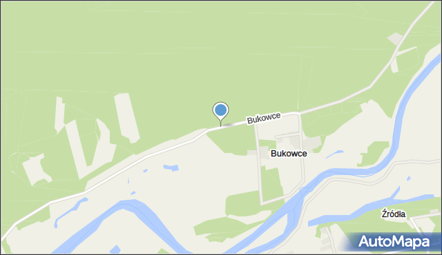 Bukowce, Bukowce, mapa Bukowce