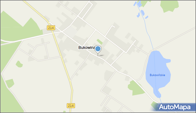 Bukowina gmina Cewice, Bukowina, mapa Bukowina gmina Cewice