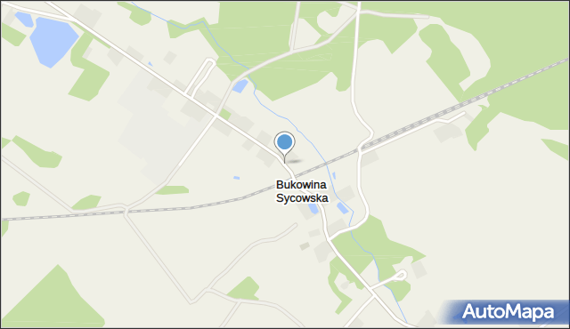 Bukowina Sycowska, Bukowina Sycowska, mapa Bukowina Sycowska
