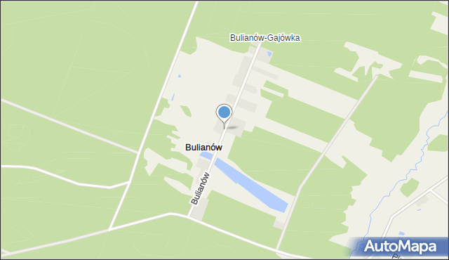 Bulianów, Bulianów, mapa Bulianów