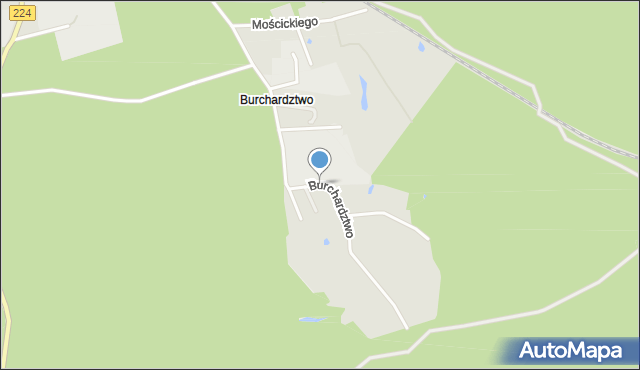 Burchardztwo, Burchardztwo, mapa Burchardztwo