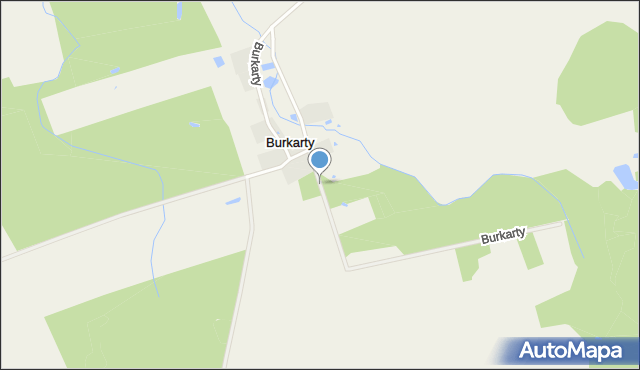 Burkarty, Burkarty, mapa Burkarty