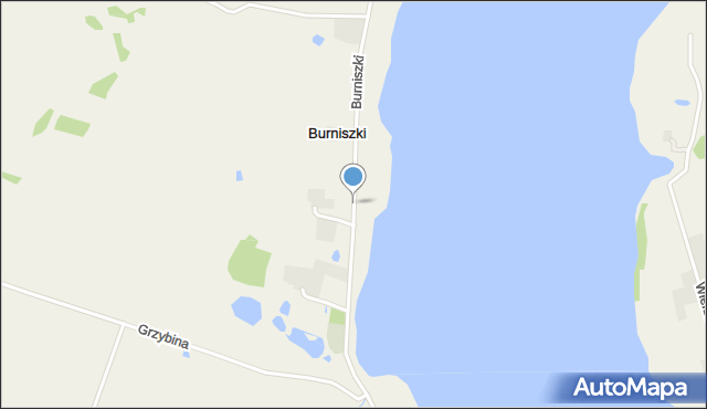 Burniszki, Burniszki, mapa Burniszki