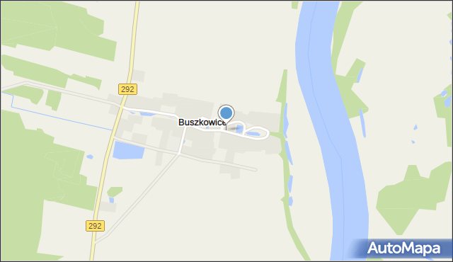 Buszkowice gmina Ścinawa, Buszkowice, mapa Buszkowice gmina Ścinawa