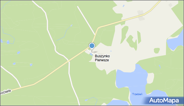 Buszynko Pierwsze, Buszynko Pierwsze, mapa Buszynko Pierwsze