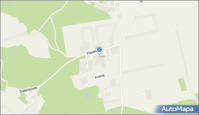 Góra gmina Wejherowo, Bursztynowa, mapa Góra gmina Wejherowo