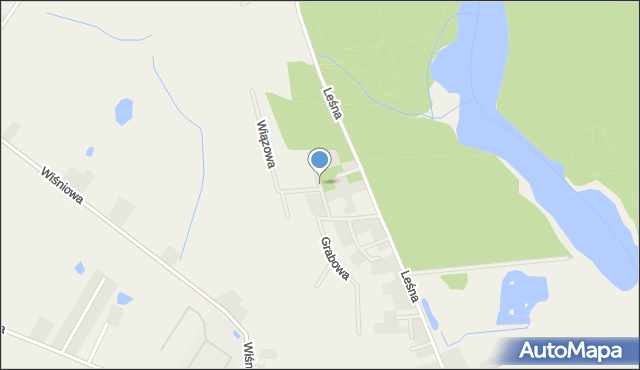 Kaźmierz, Bukowa, mapa Kaźmierz