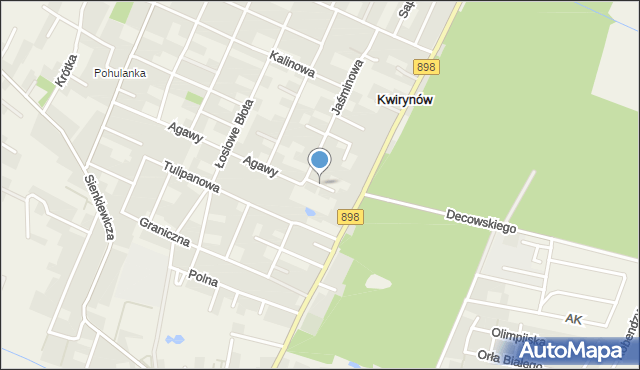 Kwirynów gmina Stare Babice, Bukowa, mapa Kwirynów gmina Stare Babice