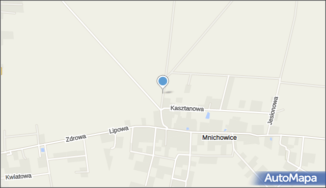 Mnichowice gmina Żórawina, Bukowa, mapa Mnichowice gmina Żórawina