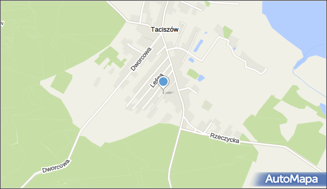 Taciszów, Bukowa, mapa Taciszów