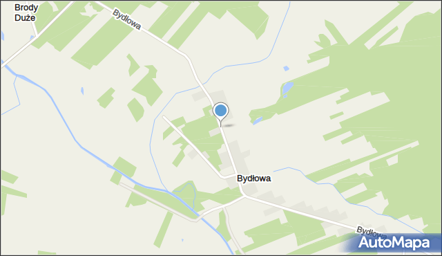 Bydłowa, Bydłowa, mapa Bydłowa