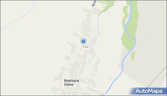 Bystrzyca Dolna, Bystrzyca Dolna, mapa Bystrzyca Dolna