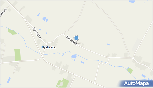 Bystrzyca gmina Mogilno, Bystrzyca, mapa Bystrzyca gmina Mogilno