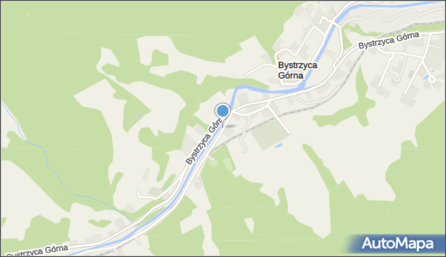 Bystrzyca Górna, Bystrzyca Górna, mapa Bystrzyca Górna