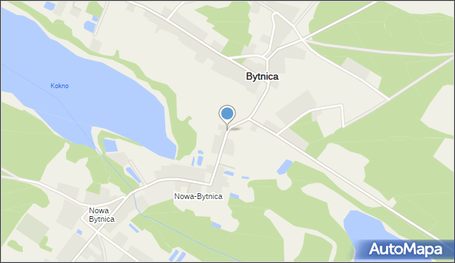 Bytnica, Bytnica, mapa Bytnica