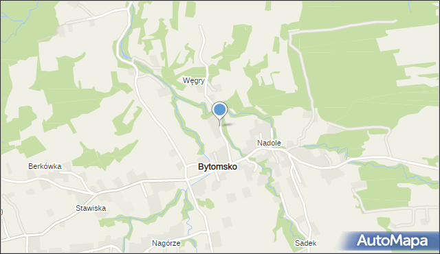 Bytomsko, Bytomsko, mapa Bytomsko