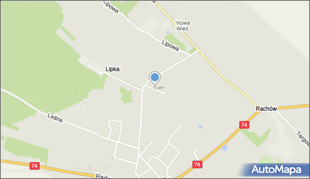Annopol powiat kraśnicki, Cedrowa, mapa Annopol powiat kraśnicki