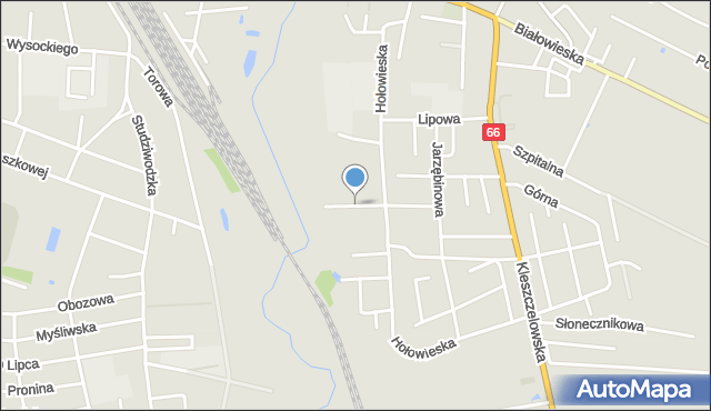 Bielsk Podlaski, Cedrowa, mapa Bielsk Podlaski