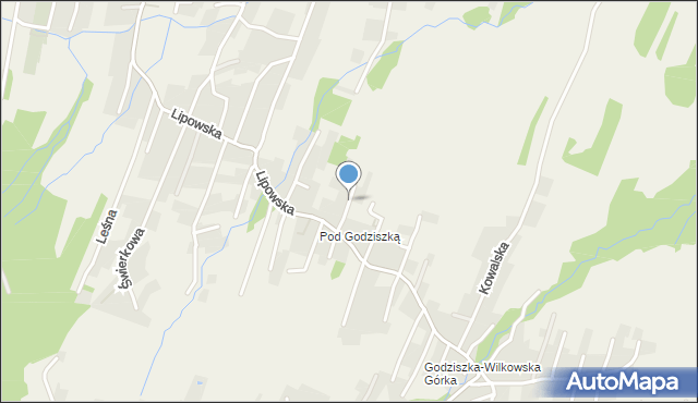 Buczkowice, Cerhla, mapa Buczkowice