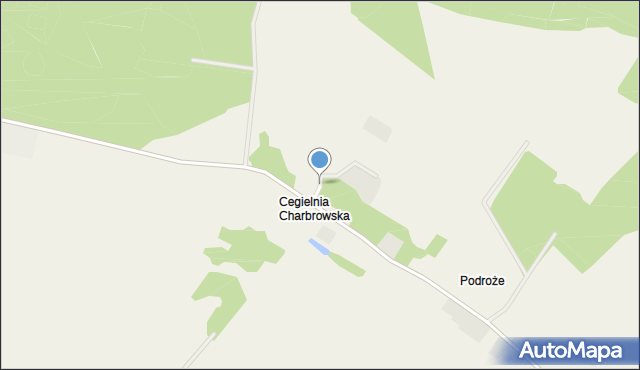 Cegielnia Charbrowska, Cegielnia Charbrowska, mapa Cegielnia Charbrowska