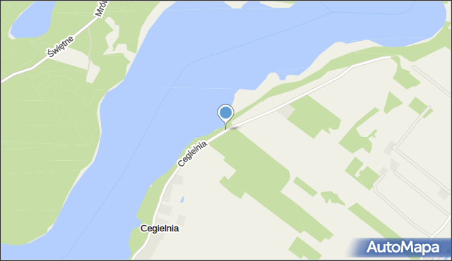 Cegielnia gmina Wilczyn, Cegielnia, mapa Cegielnia gmina Wilczyn