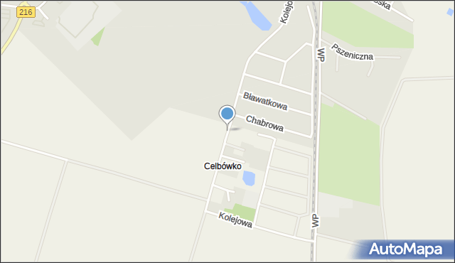 Celbówko, Celbówko, mapa Celbówko