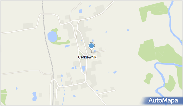 Cerkiewnik, Cerkiewnik, mapa Cerkiewnik